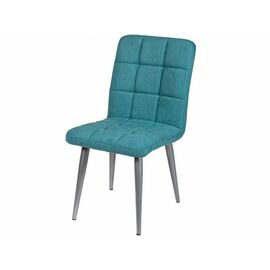 Стул ДП2-17 «Даллас», ткань «Канди Аквамарин», каркас металлик | Интернет магазин мебели и декора LifeDekor