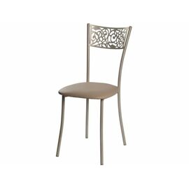 Стул Эрго ДП2-29, кожзам Линкольн беж, каркас белый антик | Интернет магазин мебели и декора LifeDekor