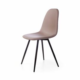 Стул TED, нанокожа бежевый | Интернет магазин мебели и декора LifeDekor