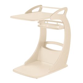 Стол подкатной Фаворит дуб шампань Л | Интернет магазин мебели и декора LifeDekor