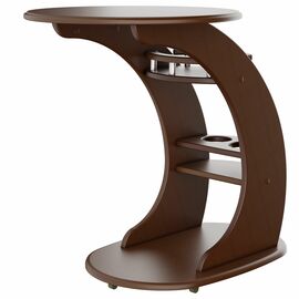 Стол придиванный Люкс орех Л | Интернет магазин мебели и декора LifeDekor