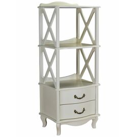 Этажерка Джульетта 2 уровня, дуб шампань Л | Интернет магазин мебели и декора LifeDekor