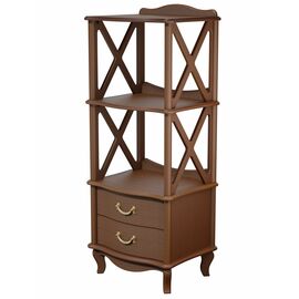 Этажерка Джульетта 2 уровня, орех Л | Интернет магазин мебели и декора LifeDekor