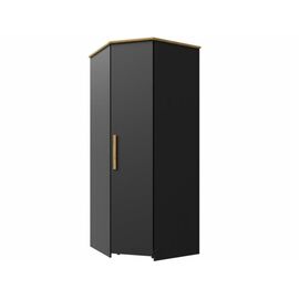 Шкаф «Скандинавия» КМК 0905.12, Антрацит/ дуб наварра | Интернет магазин мебели и декора LifeDekor