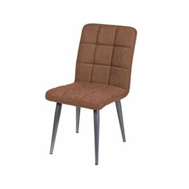 Стул ДП2-17 «Даллас», ткань «Канди Мокко», каркас металлик | Интернет магазин мебели и декора LifeDekor