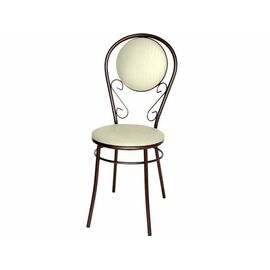 Стул «Ретро» ДП2-23, кожзам Bengal белый, каркас Арабискат | Интернет магазин мебели и декора LifeDekor