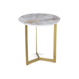 Журнальный стол Роб D-450 золото | Интернет магазин мебели и декора LifeDekor