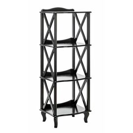 Этажерка-стеллаж "Джульетта"-3 (Венге) Вис | Интернет магазин мебели и декора LifeDekor