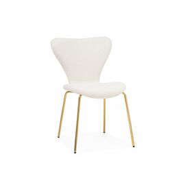 Стул Solo white / gold | Интернет магазин мебели и декора LifeDekor