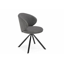 Стул Solomon крутящийся gray / black | Интернет магазин мебели и декора LifeDekor