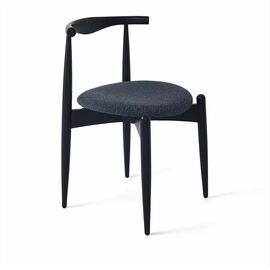 Стул Noble графит, опора бук черный | Интернет магазин мебели и декора LifeDekor
