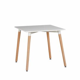 Стол EAMES белый 80*80 см | Интернет магазин мебели и декора LifeDekor