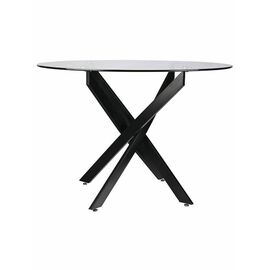 Стол Mateo стеклянный D110 | Интернет магазин мебели и декора LifeDekor