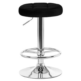 Табурет барный DOBRIN BRUNO, черный велюр (MJ9-101), Вариант: черный велюр (MJ9-101) | Интернет магазин мебели и декора LifeDekor