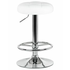 Табурет барный DOBRIN BRUNO, белый, Вариант: белый | Интернет магазин мебели и декора LifeDekor