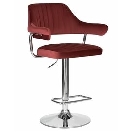 Стул барный DOBRIN CHARLY, винный велюр (MJ9-35), Вариант: винный велюр (MJ9-35) | Интернет магазин мебели и декора LifeDekor