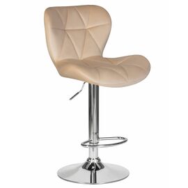 Стул барный DOBRIN BARNY, бежевый велюр (MJ9-10), Вариант: бежевый велюр (MJ9-10) | Интернет магазин мебели и декора LifeDekor