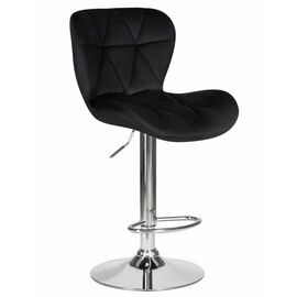 Стул барный DOBRIN BARNY, черный велюр (MJ9-101), Вариант: черный велюр (MJ9-101) | Интернет магазин мебели и декора LifeDekor