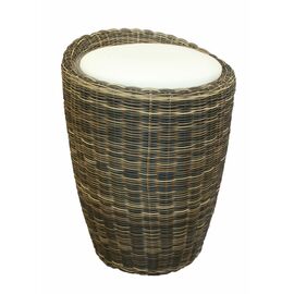 Табурет с местом для хранения LM-1100Rattan, кремовый, Вариант: кремовый | Интернет магазин мебели и декора LifeDekor