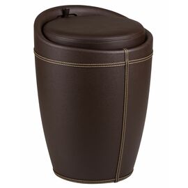 Табурет с местом для хранения LM-1100HPVC, коричневый, Вариант: коричневый | Интернет магазин мебели и декора LifeDekor