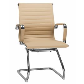 Офисное кресло для посетителей DOBRIN CODY, бежевый, Вариант: бежевый | Интернет магазин мебели и декора LifeDekor