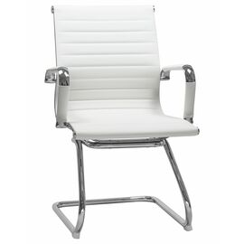 Офисное кресло для посетителей DOBRIN CODY, белый, Вариант: белый | Интернет магазин мебели и декора LifeDekor