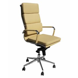 Офисное кресло для руководителей DOBRIN ARNOLD, бежевый, Вариант: бежевый | Интернет магазин мебели и декора LifeDekor