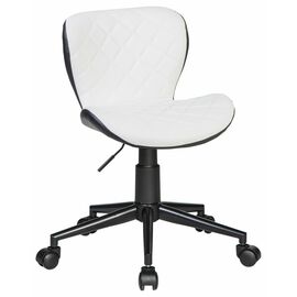 Офисное кресло для персонала DOBRIN RORY, бело-чёрный, Вариант: бело-чёрный | Интернет магазин мебели и декора LifeDekor