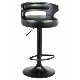 Стул барный DOBRIN FRED BLACK, чёрное дерево, чёрный, Вариант: чёрное дерево, чёрный | Интернет магазин мебели и декора LifeDekor