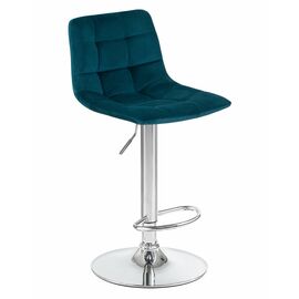 Стул барный DOBRIN TAILOR, морской волны велюр (MJ9-99), Вариант: морской волны велюр (MJ9-99) | Интернет магазин мебели и декора LifeDekor