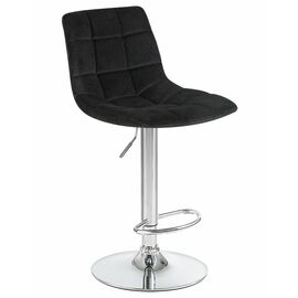 Стул барный DOBRIN TAILOR, черный велюр (MJ9-101), Вариант: черный велюр (MJ9-101) | Интернет магазин мебели и декора LifeDekor