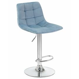 Стул барный DOBRIN TAILOR, пудрово-голубой велюр (MJ9-74), Вариант: пудрово-голубой велюр (MJ9-74) | Интернет магазин мебели и декора LifeDekor