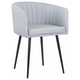 Стул обеденный DOBRIN ALINA, серо-голубая ткань (LAR-106D-23), Вариант: серо-голубая ткань (LAR-106D-23) | Интернет магазин мебели и декора LifeDekor