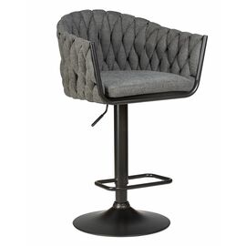 Стул барный DOBRIN LEON, графитовая ткань (LAR-275-21), Вариант: графитовая ткань (LAR-275-21) | Интернет магазин мебели и декора LifeDekor