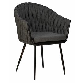 Стул обеденный DOBRIN MATILDA, графитовая ткань (LAR-275-21), Вариант: графитовая ткань (LAR-275-21) | Интернет магазин мебели и декора LifeDekor