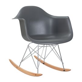 Кресло-качалка DOBRIN DAW ROCK, цвет серый, Вариант: цвет серый | Интернет магазин мебели и декора LifeDekor