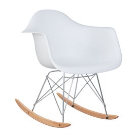 Кресло-качалка DOBRIN DAW ROCK, цвет белый, Вариант: цвет белый | Интернет магазин мебели и декора LifeDekor