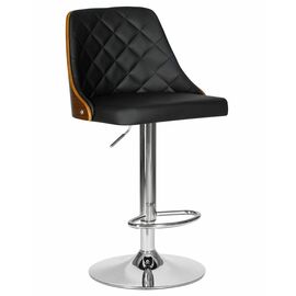 Стул барный DOBRIN MARTIN, цвет черный PU ABA 001, Вариант: цвет черный PU ABA 001 | Интернет магазин мебели и декора LifeDekor