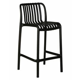 Стул полубарный DOBRIN CHLOE, черный, Вариант: чёрный | Интернет магазин мебели и декора LifeDekor