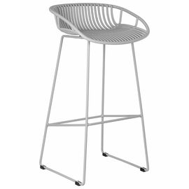 Стул барный DOBRIN FRANK, светло-серый, Вариант: светло-серый | Интернет магазин мебели и декора LifeDekor