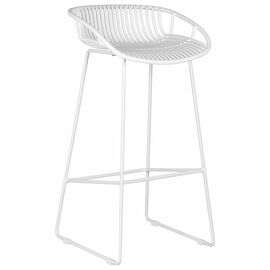 Стул барный DOBRIN FRANK, белый, Вариант: белый | Интернет магазин мебели и декора LifeDekor