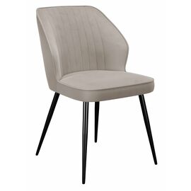 Стул DikLine 222М B03 BEIGE, ножки черные | Интернет магазин мебели и декора LifeDekor