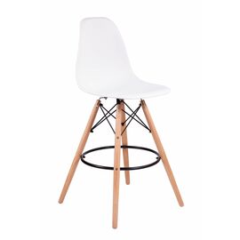 Стул Eames барный, белый | Интернет магазин мебели и декора LifeDekor