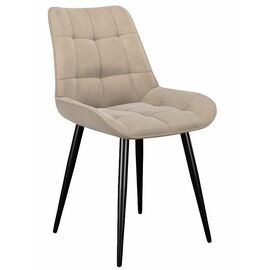 Стул DikLine 206М B03 BEIGE, ножки черные | Интернет магазин мебели и декора LifeDekor