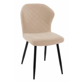 Стул DikLine 239М B03 BEIGE, ножки черные | Интернет магазин мебели и декора LifeDekor