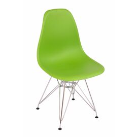 Стул Eames зеленый, опора металл | Интернет магазин мебели и декора LifeDekor