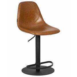 Стул барный DOBRIN ROME, коричневый винтажный PU (MS09), Вариант: коричневый винтажный PU (MS09) | Интернет магазин мебели и декора LifeDekor