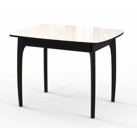 Стол DikLine М40 венге/стекло бежевое optiwhite | Интернет магазин мебели и декора LifeDekor