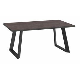 Стол DikLine ZL160 хромикс бронза/ черный/ опоры черные | Интернет магазин мебели и декора LifeDekor