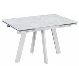 Стол обеденный WINGS Жемчужный Перито/Белый, Белый | Интернет магазин мебели и декора LifeDekor